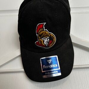 Ottawa Senators Fanatics Black Adjustable Cap